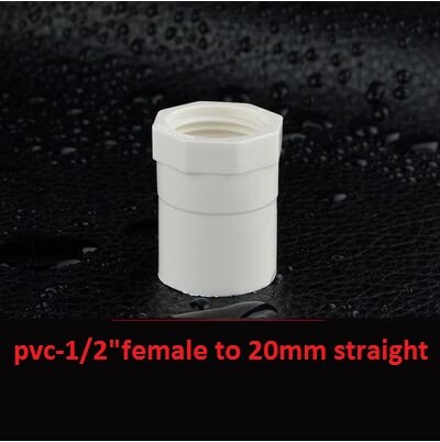 20mm/25mm Pvc Pipe Parts Straight Equal Elbow Tee Coupling Connectors 1/2" Or 3/4" Female Male To 20mm Reducing Tee Joint: Purple 