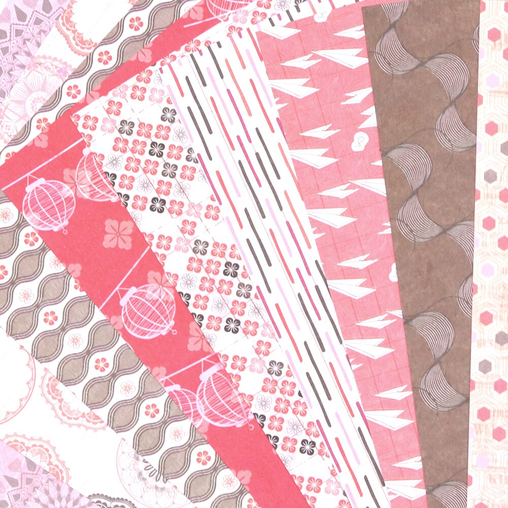 Path A5 &amp; A6 Scrapbooking Pattern Craft Decorative Papers One Side Designs Background Origami Pack Acid Free