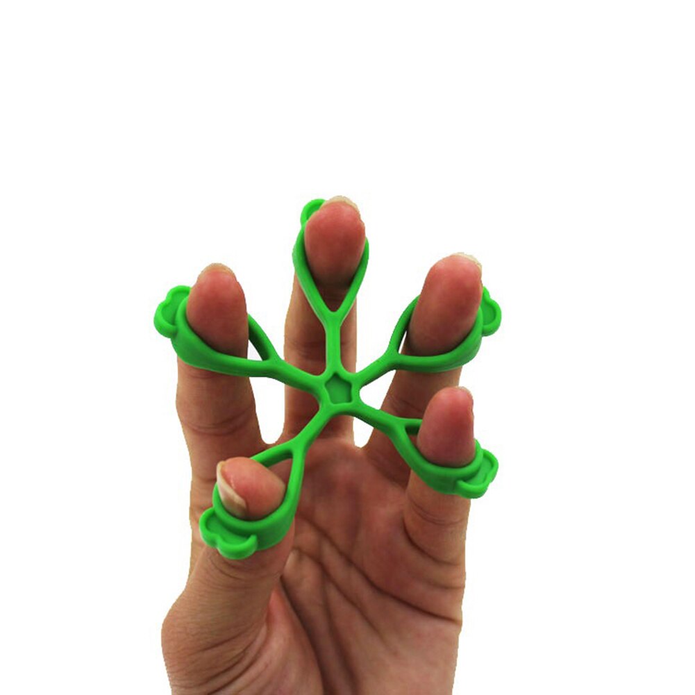 Silicone Finger Stretcher Hand Resistance Bands Hand Extensor Exerciser Finger Grip Strengthener Strength Trainer Gripper