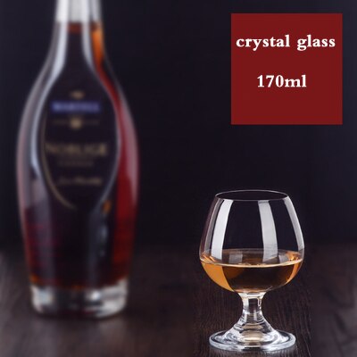 Brandy snifters vinglas högkristallglas kortvinsglas whisky chapagneglas hushållsdryck 2 st: 170ml 2 st