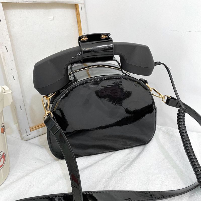 Stijlvolle Vrouwen Telefoon Vormige Crossbody Pu Lederen Schoudertas Vrouwelijke Toevallige Handtas Winkelen Street School Satchel Tote Purse