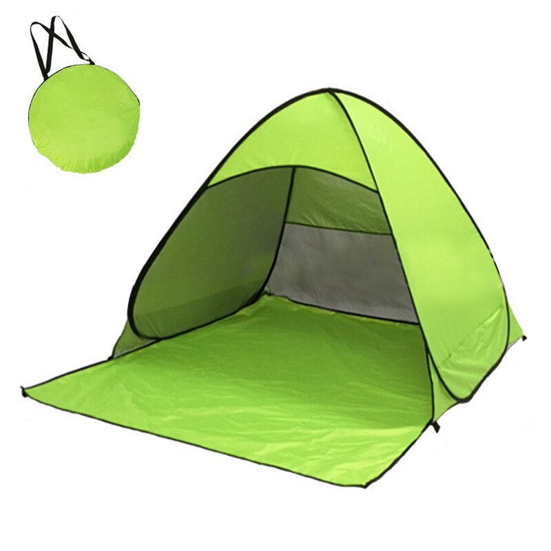Tenda da sole automatica s tenda da spiaggia tende Pop-Up tenda da sole UV tenda da spiaggia leggera tenda da spiaggia per escursioni all'aperto: 12