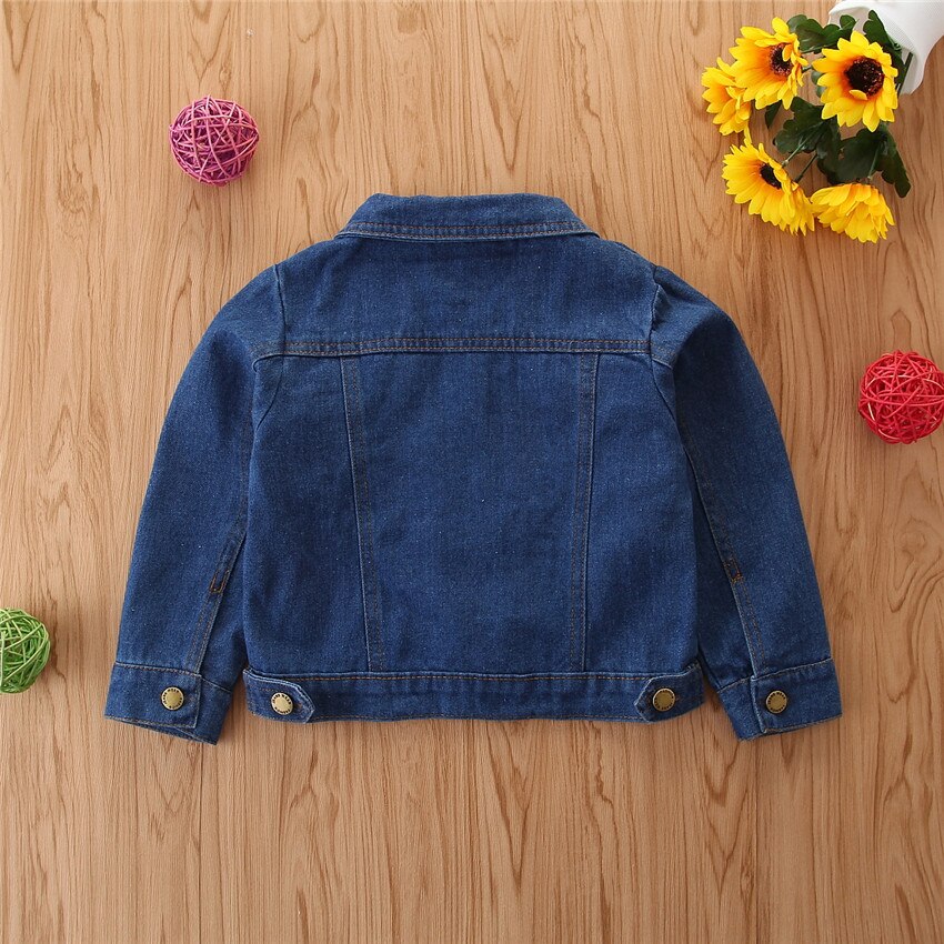 Herbst Koreanische Mädchen Jean Jacke freundlicher Denim Jacke Mädchen Kurze Jacke freundlicher Mantel