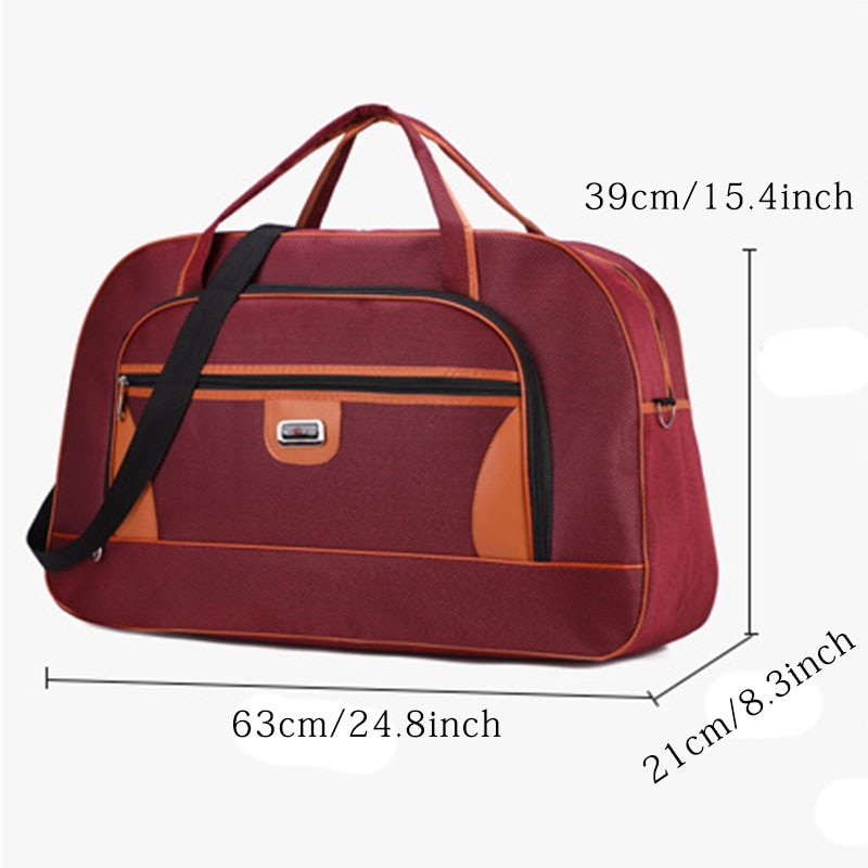 Women Large Travel Bag Waterproof Business Trip Light Handbag Vintage Shockproof Travel Duffle Bag Quitte Bags for Women