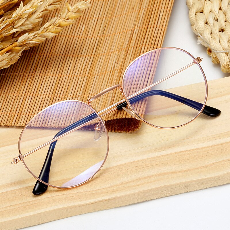 Trends Office Anti Blue Light Oversized Glasses Computer Women Blue Blocking Gaming Big Size Men Eyeglasses Frame