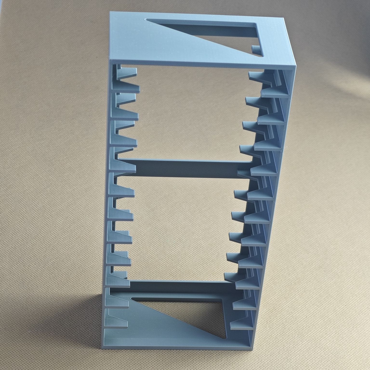 Walkman Tape Box Storage Rack, Simple Organization Box, Household Storage Ornaments, Tape Display, Neat and Convenient: GRAY