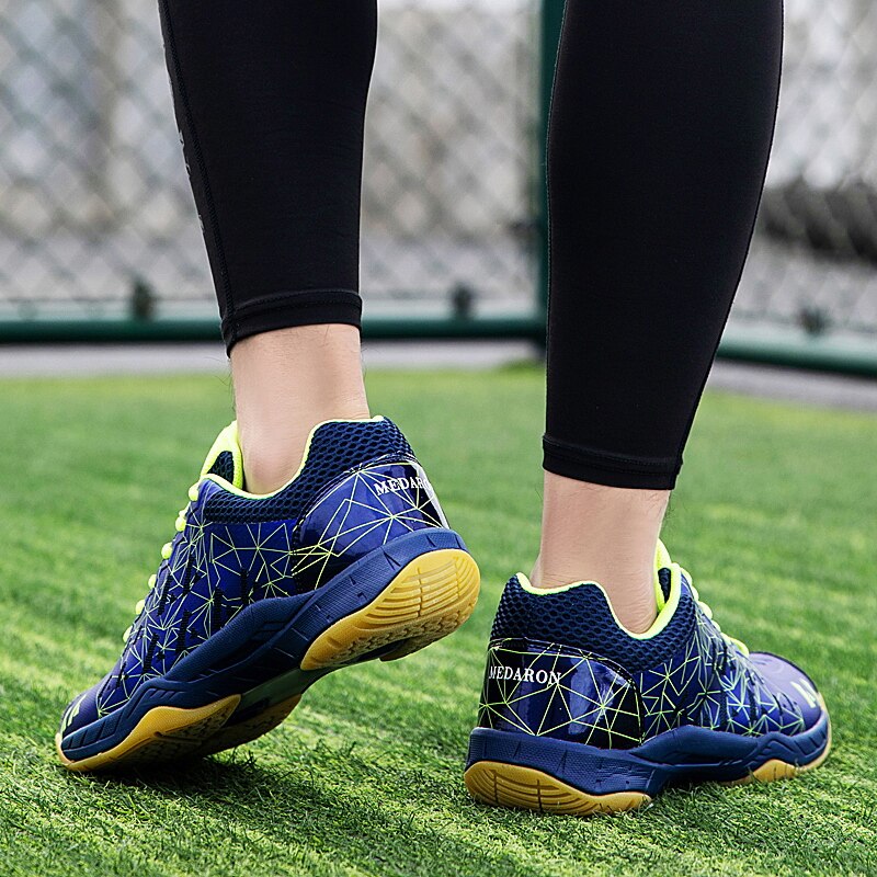 Mænd kvinder træning badminton sko badminton fodtøj dame anti skrid volleyball sko mænd volleyball sneakers