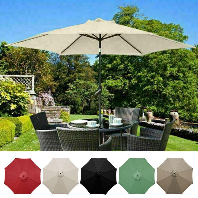 3 Meters Parasol Replacement Fabric Garden Parasol Canopy Cover Suitable For 8-arm Umbrella Cover (only parasol cloth, no stand)