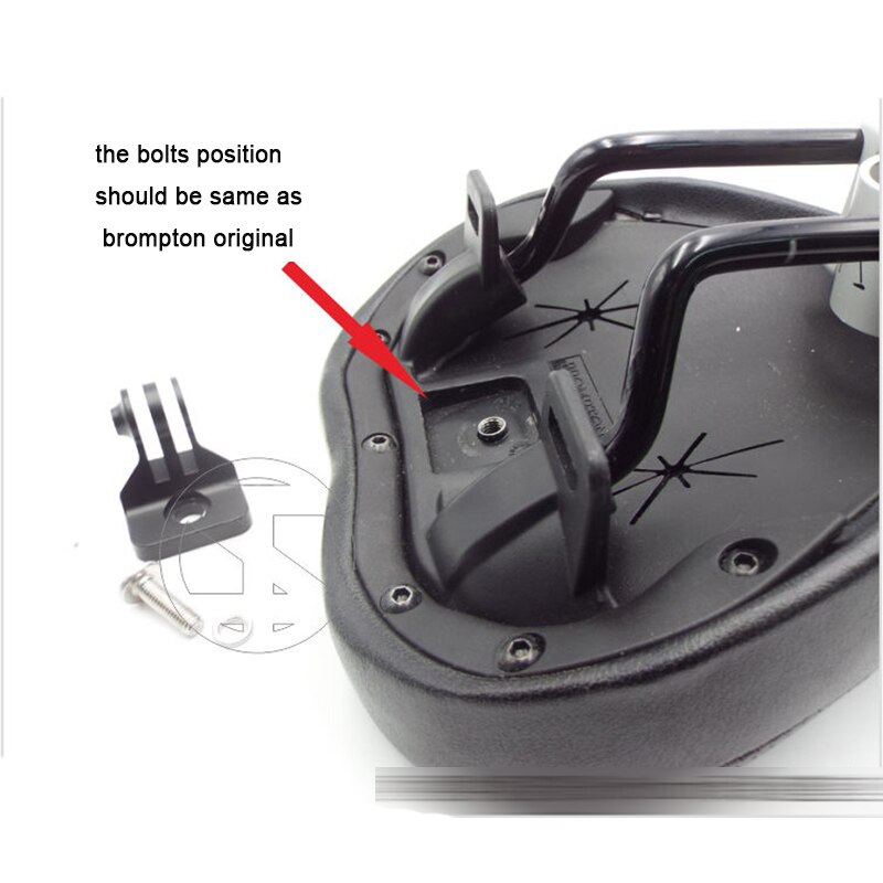 Trigo Cycling Tail Light Camera Mount Bottle Cage Mount for Varia RTL510 RTL515 for Brompton Folding Bike Saddle