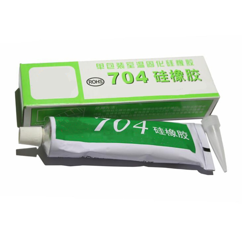 Waterproof Silicone Sealant 45g, White, Electronic Sealant High Temperature Insulation Sealing Glue for Electric Components