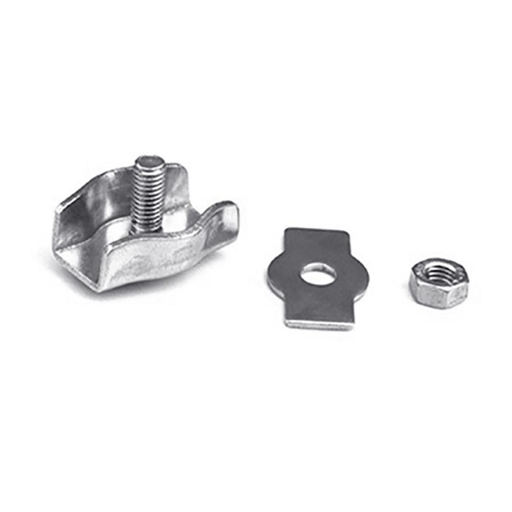 2Pcs M2-M8 Stainless Steel Wire Rope Single Grip Clips Cable Clamps Caliper