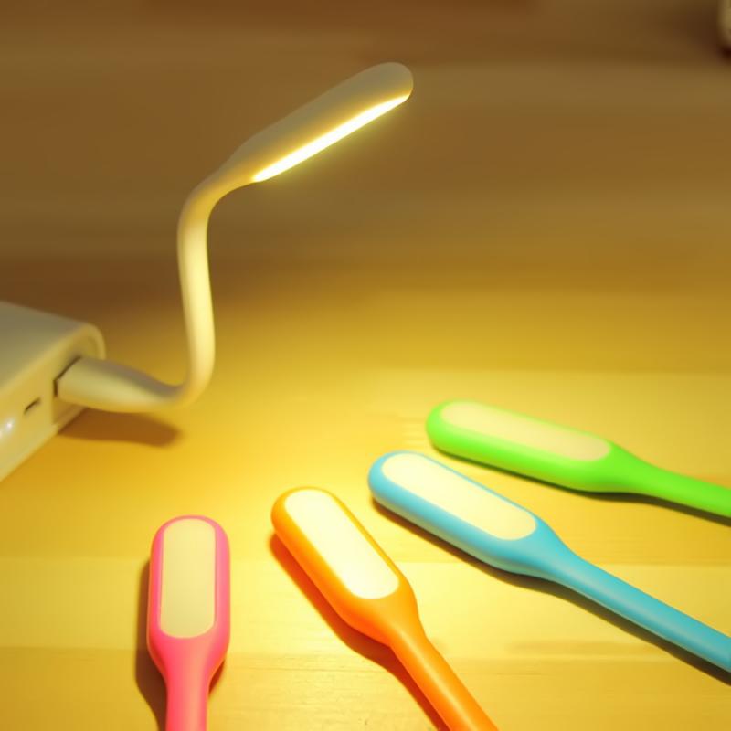 Usb Opladen Mini Licht Flexibele Notebook Light Reading Bureaulamp Draagbare Beloning Cadeau Voor Power Bank Computer Boek Leren