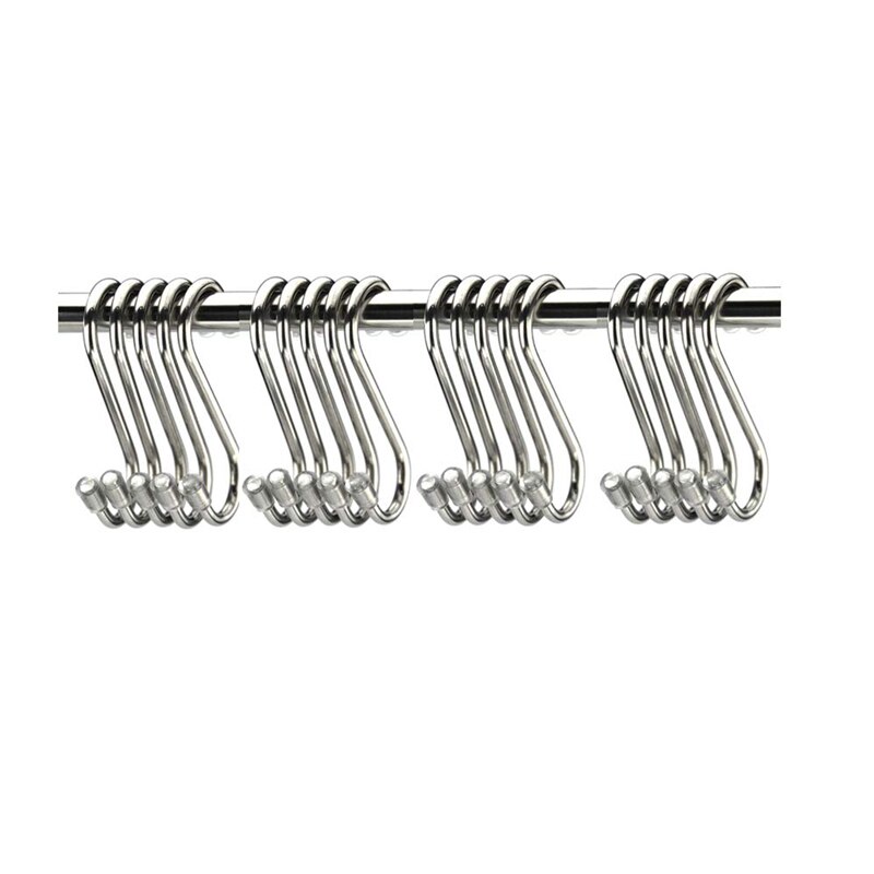S-Haak Hanger - Leren Handgrepen