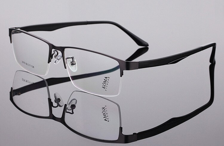 Oversized Eyeglasses Frame Men 150mm Wide Glasses Man Spectacles for Prescription Optic Lens Men&#39;s Eyewear: Gray