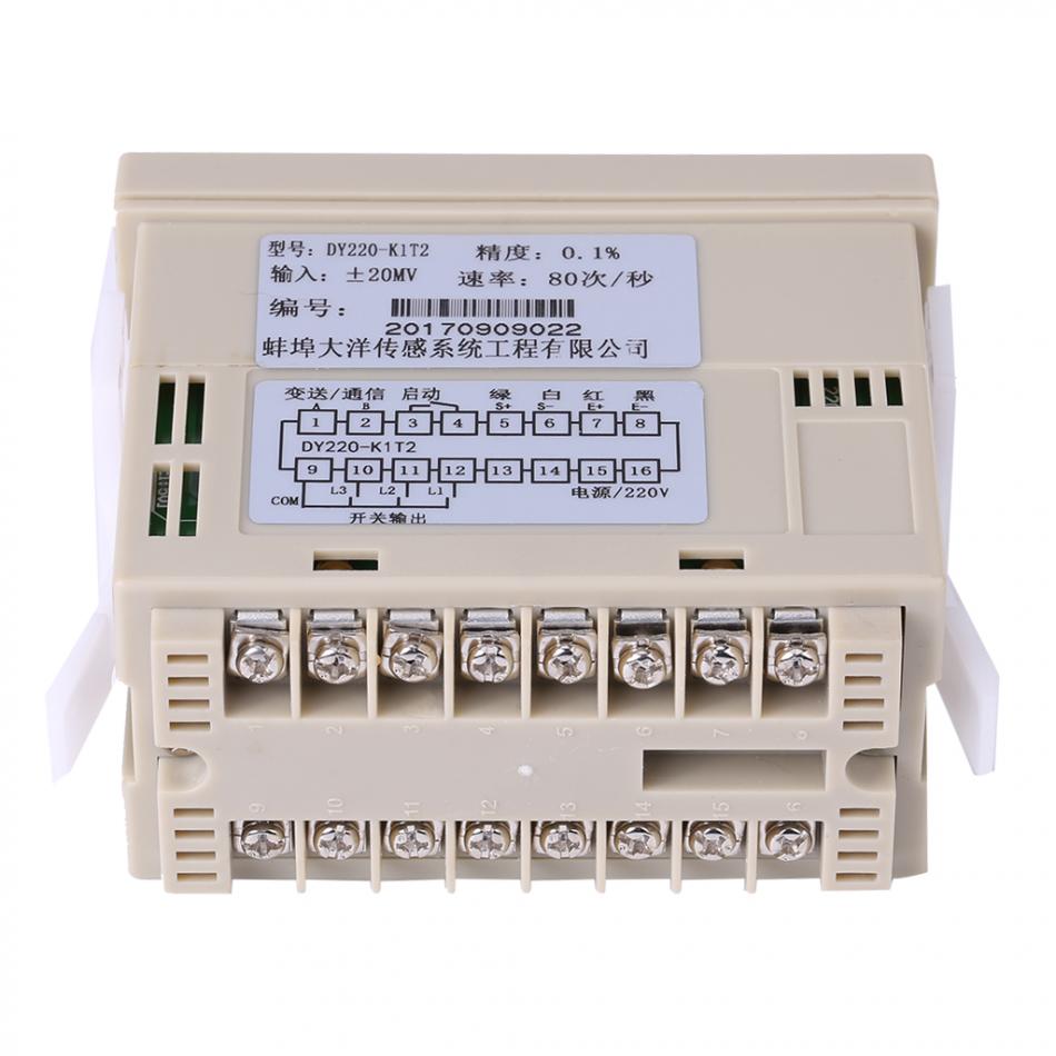 Weighing System Controller 220V High Accuracy Weighing Controller Weight Indicator 6-Digit LED Display