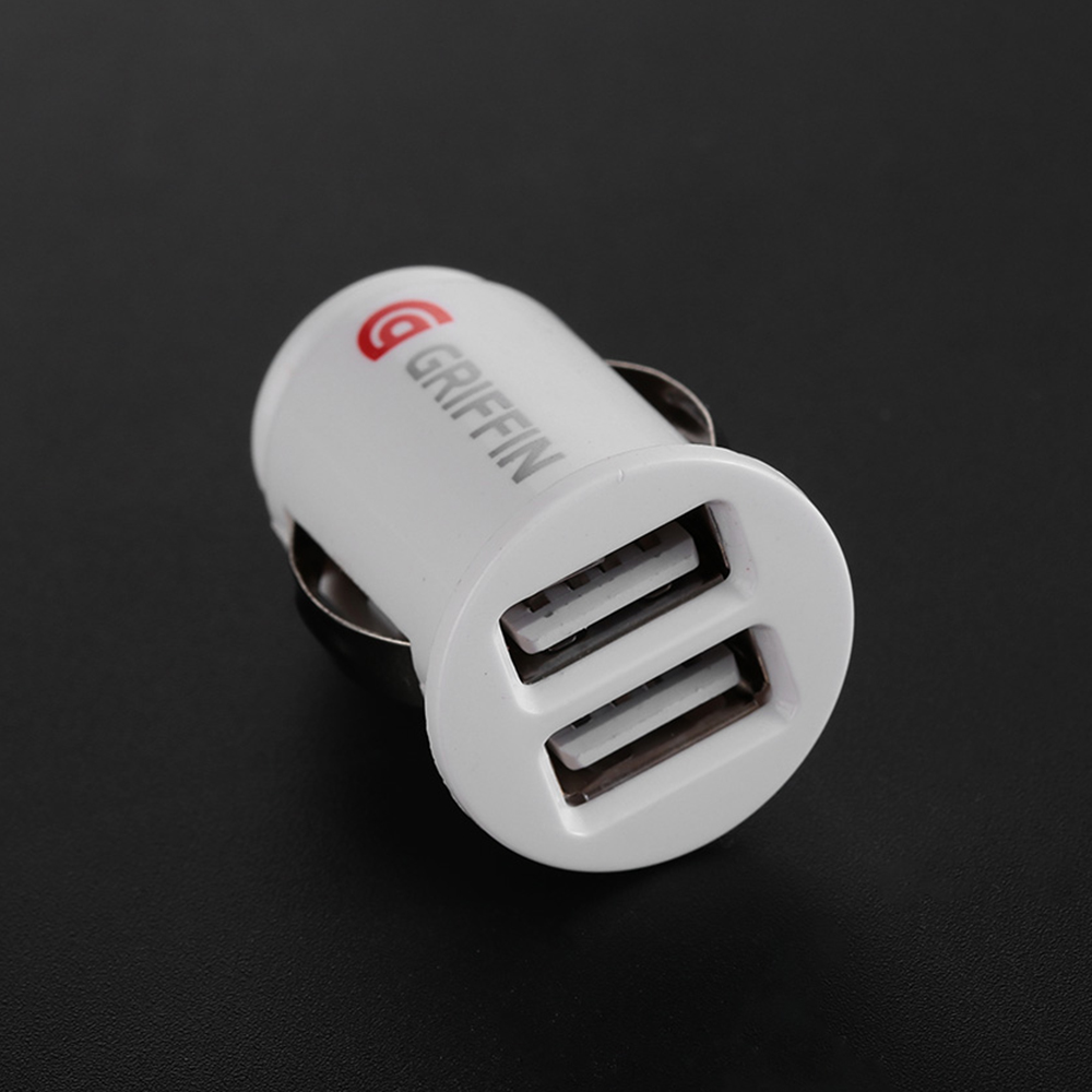 1 Pc Plastic Mini Auto Vrachtwagen Dual 2 Port Usb Sigarettenaansteker Adapter Pocket Mobiele Auto Universele Telefoon Wisselaar Tool