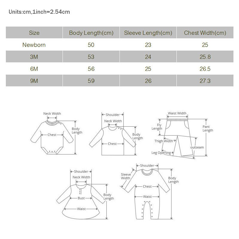 Macacão infantil de algodão, macacão de algodão da moda para bebês recém-nascidos de manga longa, com lenço e roupas infantis para primavera e outono, 0-9 meses