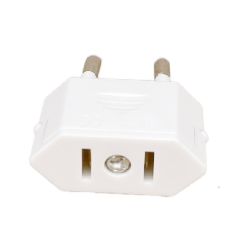 Nowy adapter CN nas do ue wtyczka europejska 2 okrągły konwerter gniazdo kołkowe podróżny energia elektryczna gniazdo adaptera Broda robić EU 4.0mm