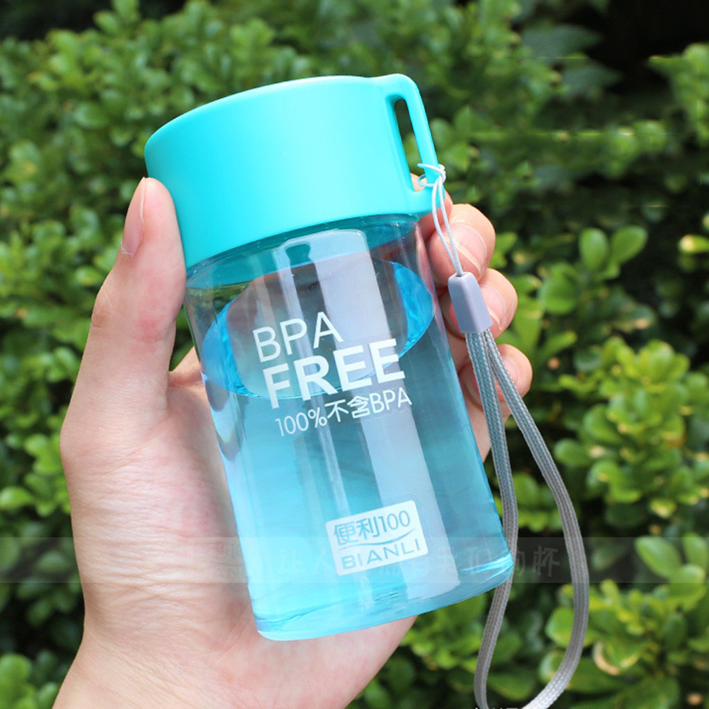 Portable 150ML Plastic Juice Water Bottle Cup Sport Camping Cycling Travel Accessories Drinking Outdoor Sports Portable Bottles