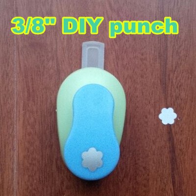 8 Mm Moeite Besparen Diy Dunne Eva Foam Puncher Papier Card Cutter Scrapbooking Mini Kleine Gat Craft Punch Cirkel Beer vorm: flower