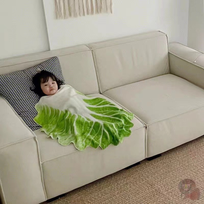 kooldeken, Chinese kool, leuke informele woonkamer, decoraties, creatieve schattige babydekbedden, kindercadeaus