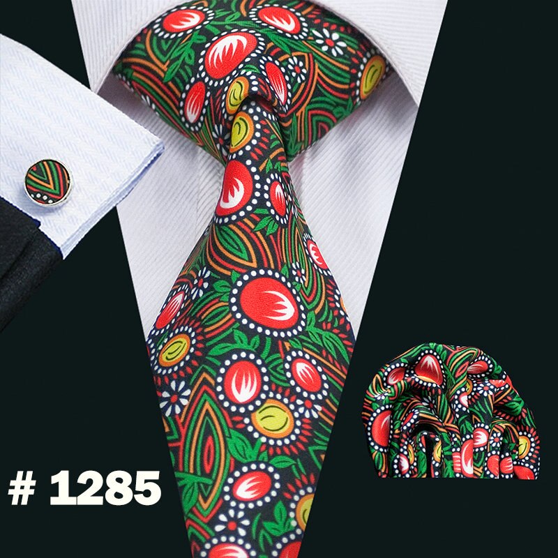 40 Stijlen Mannen Stropdas 100% Zijden Dassen Jacquard Geweven Gravata Barry.Wang Stropdas Zakdoek Manchetknopen Sets Voor Wedding Party Business