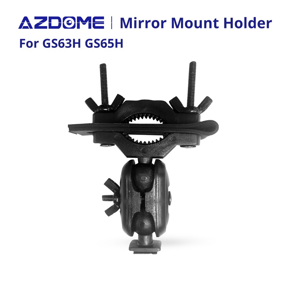 Espelho do carro montar titular retrovisor dvr condução gravador de vídeo para azdome gs63h gs65h traço cam registrador câmera suporte