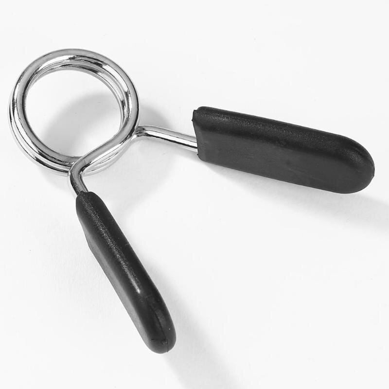 Skivstång fjäder krage clips klämma gym vikt skivstänger hantel lås klämma viktlyft gym lås