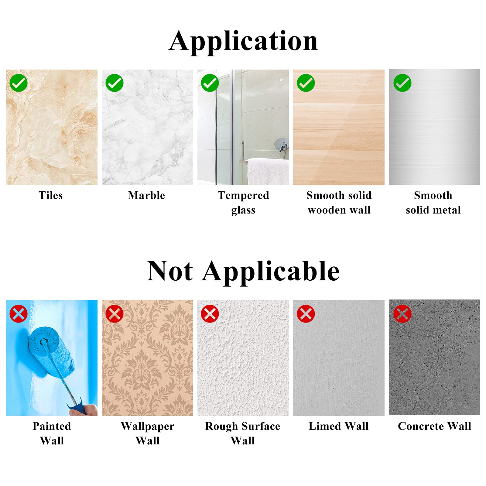 Wall Mount Punch-Free Adhesive Bathroom Towel Bars Holder Hanger Shelf Rack Organizer Door Hanging Holder Bar Organizer Stand