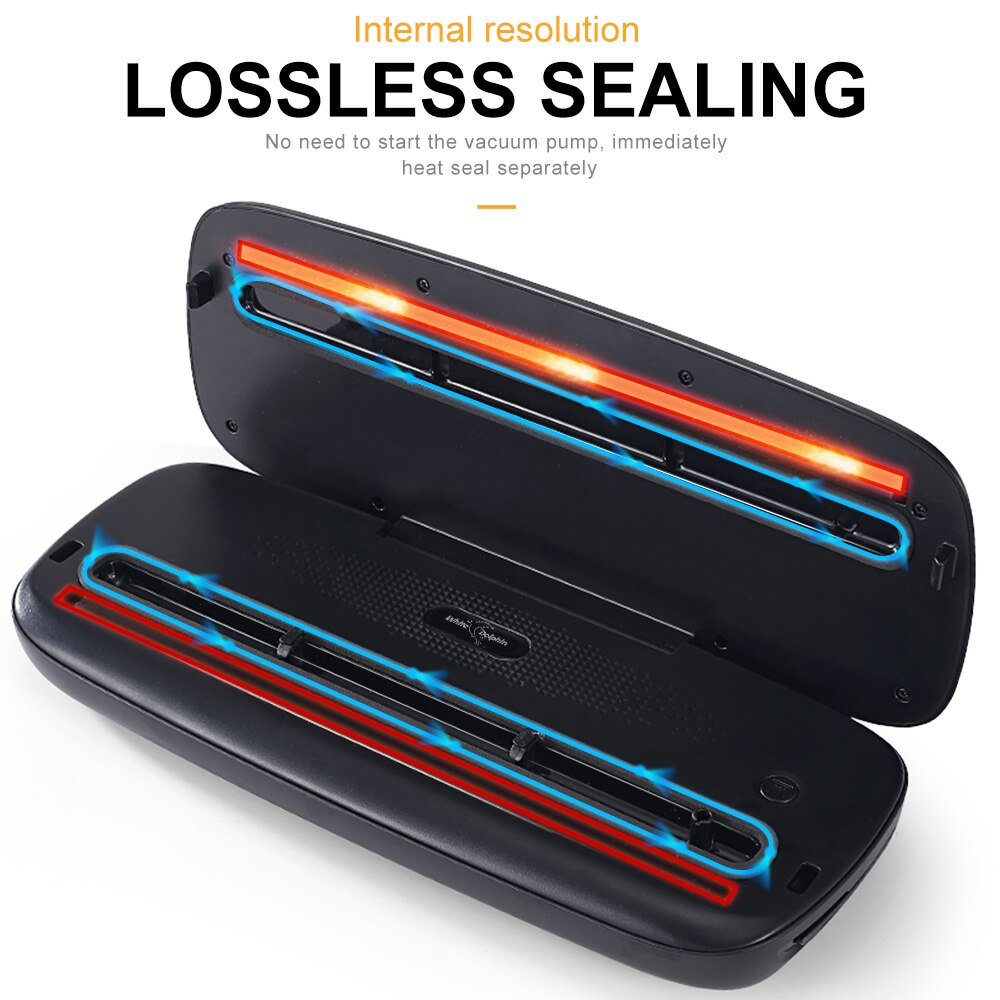 White Dolphin-sellador al vacío para cocina, máquina de envasado y almacenamiento de alimentos, Cricut, con 10 bolsas