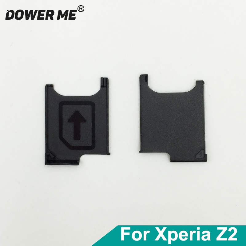 Dower Me Sim Card Holder Reader Sim Tray Slot Voor Sony Xperia Z2 L50W D6503 DUS-03 Vervanging
