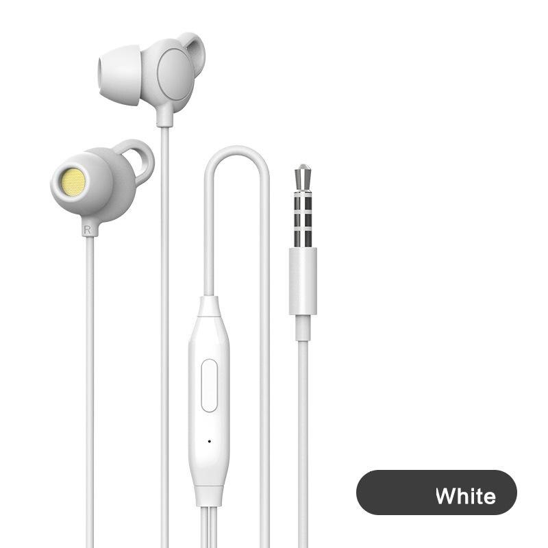 Auricular para dormir sin dolor con cable, cómodo para dormir debajo de la almohada, auriculares de conversión con micrófono, Bluetooth, novedad de