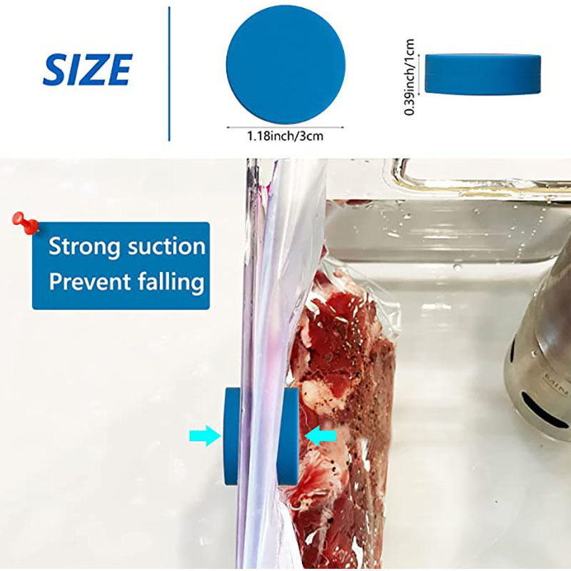 10PCS/20PCS Sous Vide Weighted Magnets Sous Vide Accessories to Keep Food Bags Fully Submerged and Prevent Floating Bags