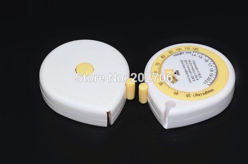 BMI measure tape Water shape Accurate health BMI Calculator BMI body measure tape,14pcs/lot