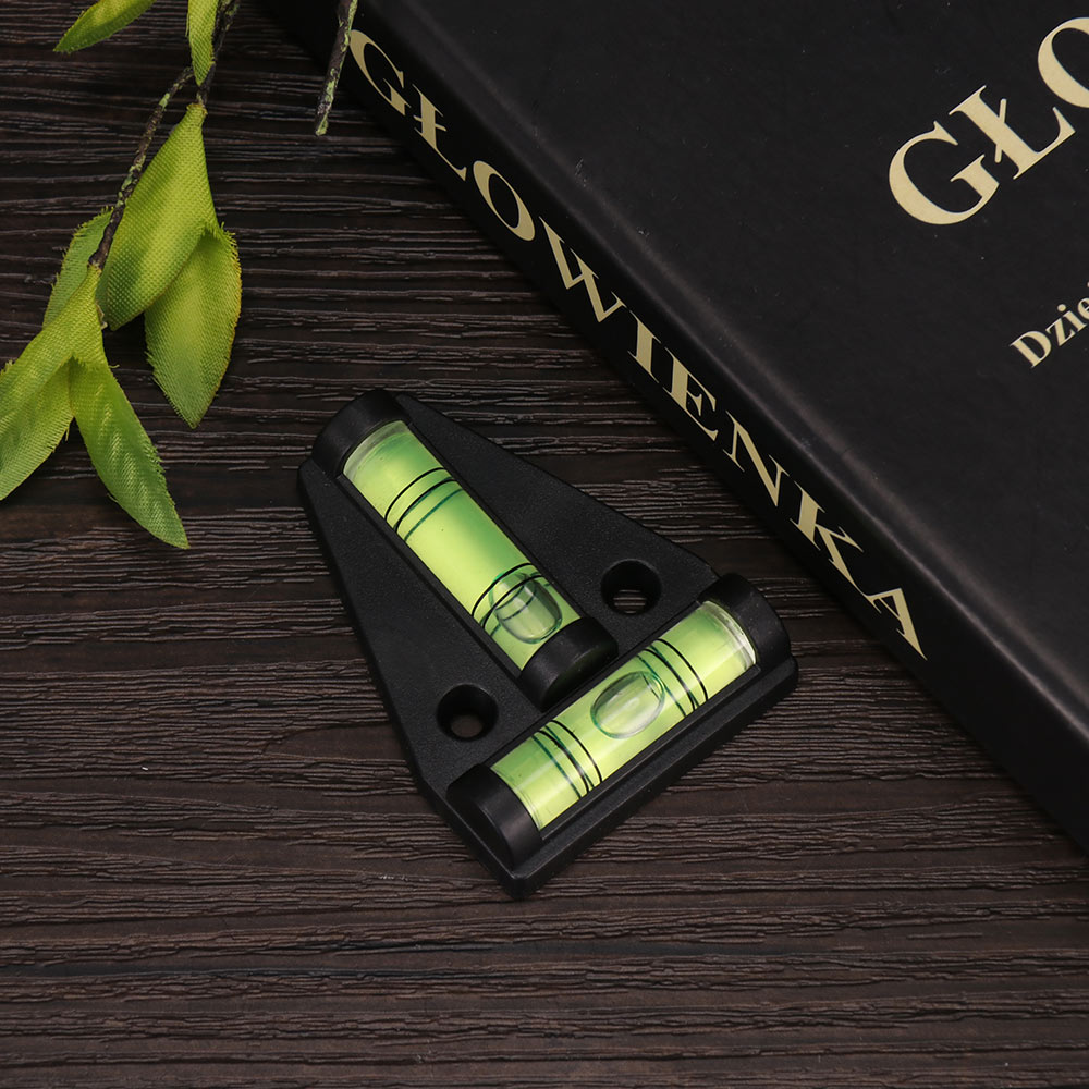Two Ways Mini Spirit Level Measurement Instrument T-Type Spirit Level Bubble Four Styles With Mounting Holes Water Level Tool