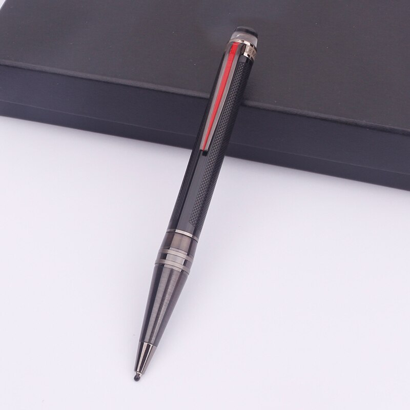 Luxury Mon Ballpoint Pen MB Blanc Rollerball Ball Point Pens PVD-plated Fittings Office Supplies Christmas Box Packaging: 3 / No box