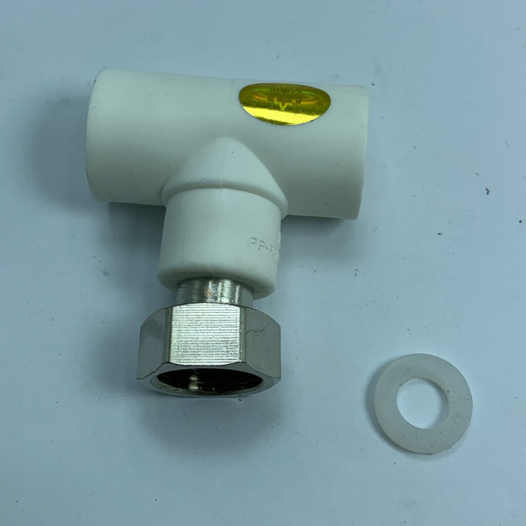 Water Heater PPR Water Pipe Fittings Tee T20x1/2F 20mm X 1/2' Female 3 Way PPR Pipe Fittings