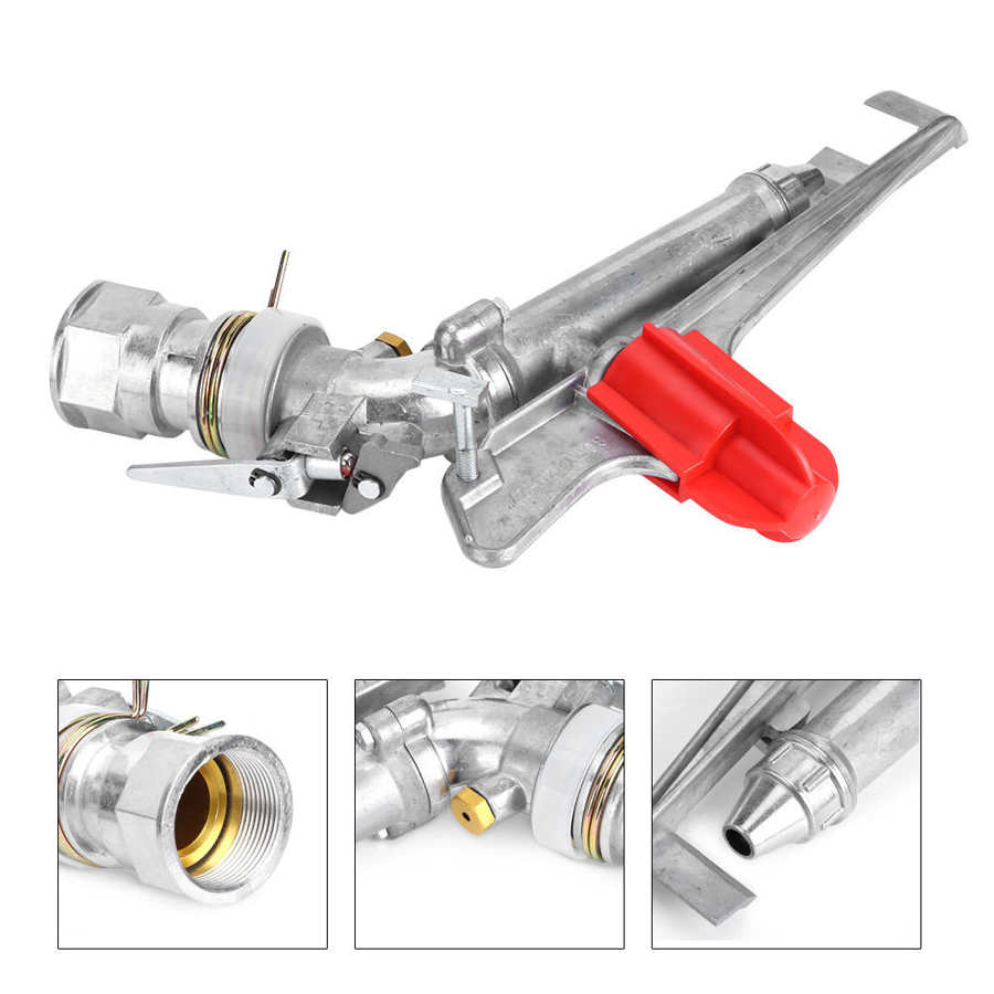 Irrigation Sprinkler 1.5 Inch DN40 Female Thread Rocking Arm Sprinkler Rotating Irrigation Garden Sprinkler Watering Accessories