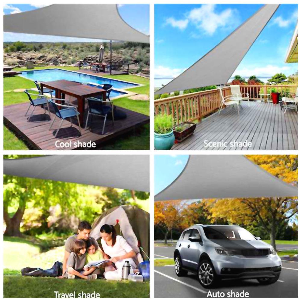 3.5m waterproof landscape canopy waterproof sunscreen shade cloth canopy Tarp Tent Shade Ultralight Garden Canopy Sunshine