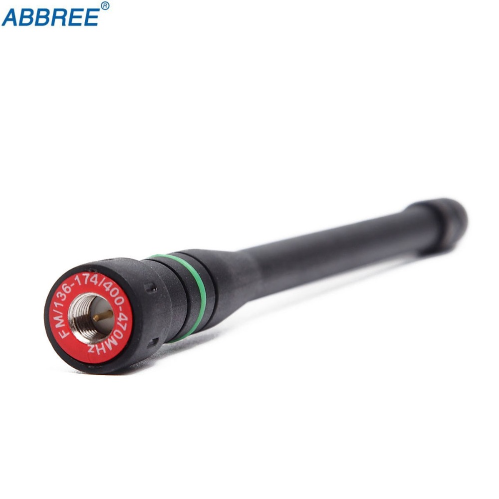 Abbree AR-775 Telescopische Sma-Male Vhf Uhf Dual Band Antenne Voor Yaesu Tyt TH-UV8000D Wouxun KG-UV9D Plus Walkie Talkie radio