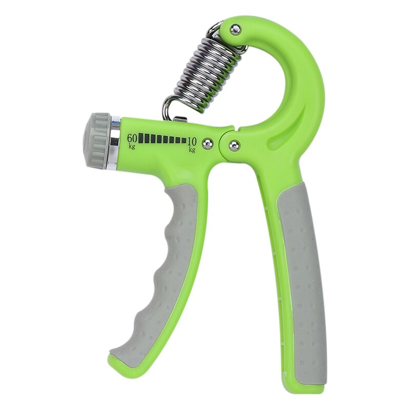 Hand Grip Trainer Gripper Strengthener Adjustable Gym Home Wrist Strength Exerciser XR: green