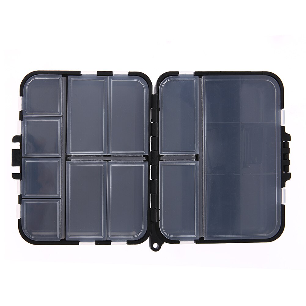 Plastic 16 Compartments Pocket Fishing Lure Bait Hook Tackle Storage Box Container ABS PP Fishing Toolbox Bait Packaging Box