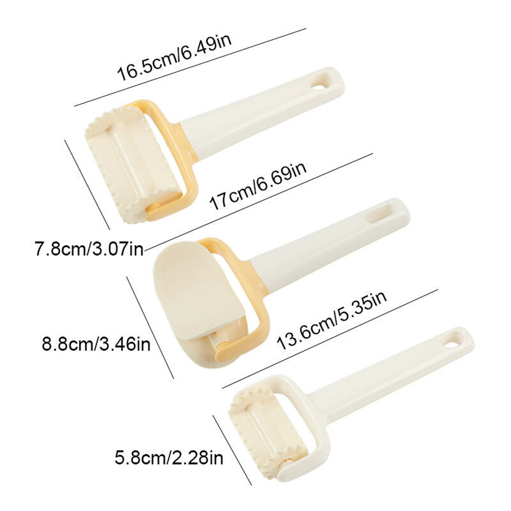 1pcs Rolling Cookie Cutters Dough Round/Square Cutter Roller Slices Biscuit Cookies Gingerbread Dumpling Baking Pastry Cutter