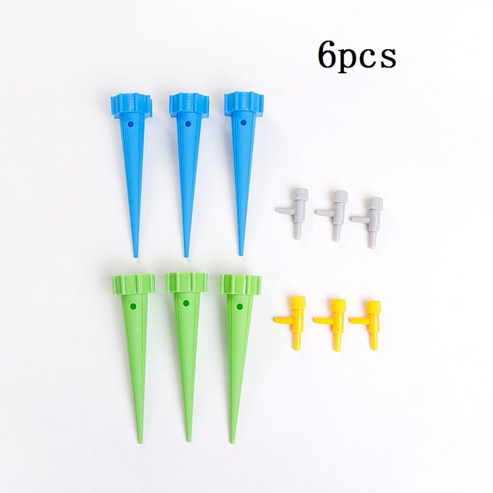 1/6/12/30pcs Self-contained Automatic Watering Device Drip Irrigation System for Automatic Irrigation of Indoor Flower Plants: White