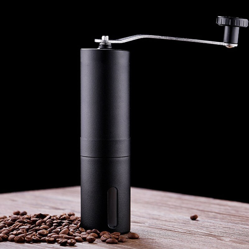Håndholdt manuel keramisk kaffekværn håndlavet espressokværn i rustfrit stål kaffebønne burr mølle tykkelse justerbar