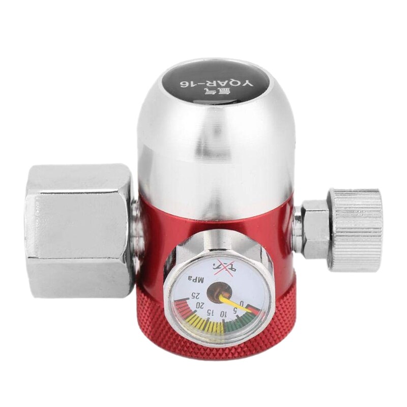 Bærbart rustfritt stål energisparende argongass trykkmåler redusering mini lettvekts manometer: misligholde tittel