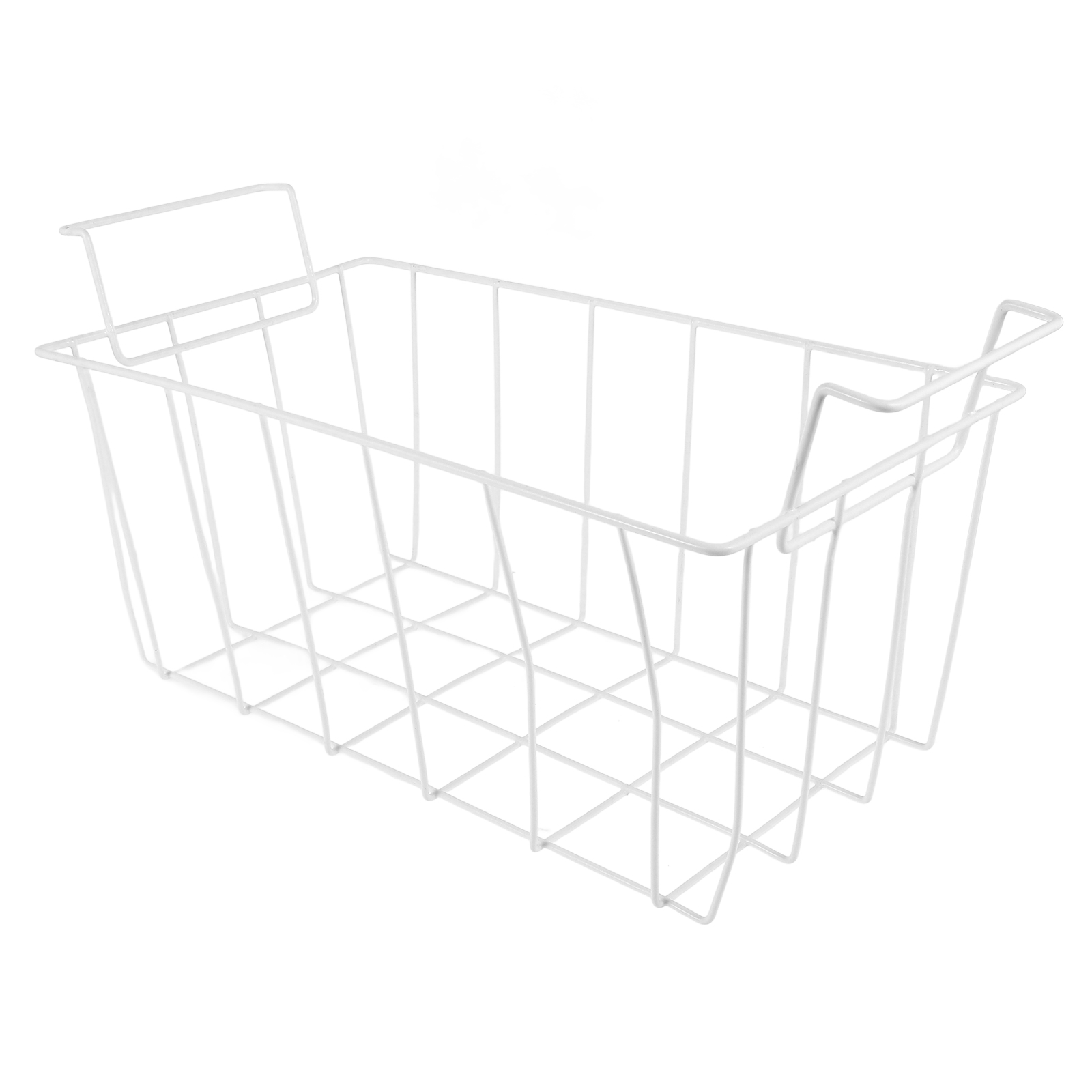 Cestello sospeso per conservazione del congelatore per cestini in ferro per alimenti per frigorifero, filo per petto profondo in acciaio