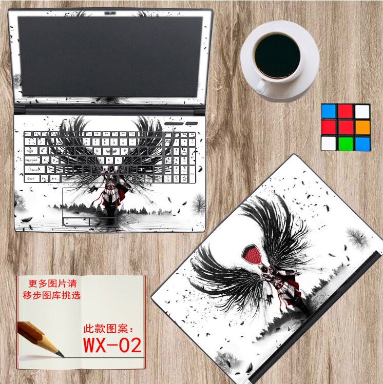 Color film Laptop Sticker Decal Skin Cover Protector for MSI GS66 15.6"