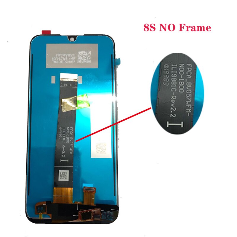 5.71 "Original display für Huawei Ehre 8S KSA-LX9 KSE-LX9 LCD display + touch screen digitizer montage mit rahmen reparatur kit: 8s 2019 no frame