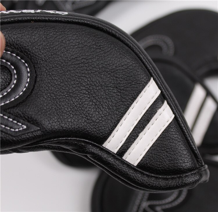 7PCS RomaRo Golf Head Cover RomaRo Golf Iron Set Head Cover 456789P PU Leather Golf Irons Head Cover